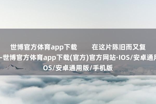 世博官方体育app下载        在这片陈旧而又复杂的地盘上-世博官方体育app下载(官方)官方网站·IOS/安卓通用版/手机版