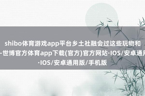 shibo体育游戏app平台乡土社融会过这些玩物和相应的游戏-世博官方体育app下载(官方)官方网站·IOS/安卓通用版/手机版